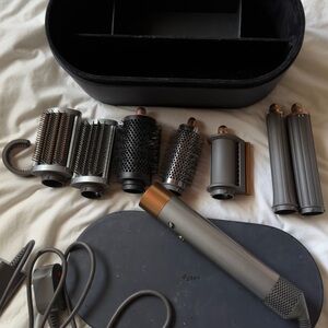 Dyson Airwrap tool LONG COMPLETE– Gray with Copper Accents